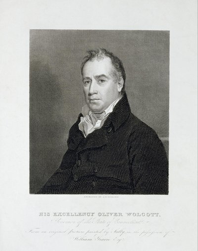 His Excellency Oliver Wolcott, Governor of the State of Connecticut by Asher Brown Durand